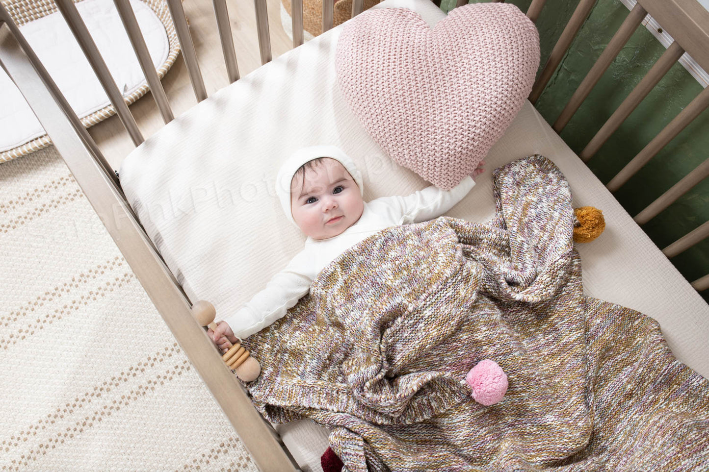 Heart Cushion-BL13-Pink
