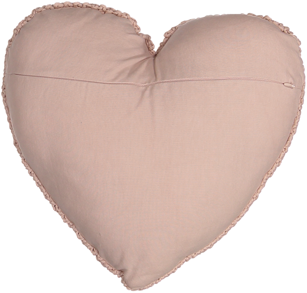Heart Cushion-BL13-Pink